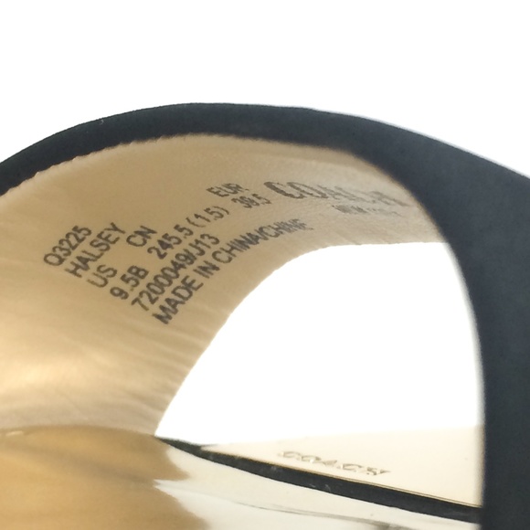 COACH Halsey Nubuck Heels - Picture 6 of 8